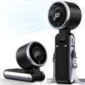 Mini 3-in-1 Turbo Handheld Fan — 12Hr Battery, 5 Speeds, USB-C Charging