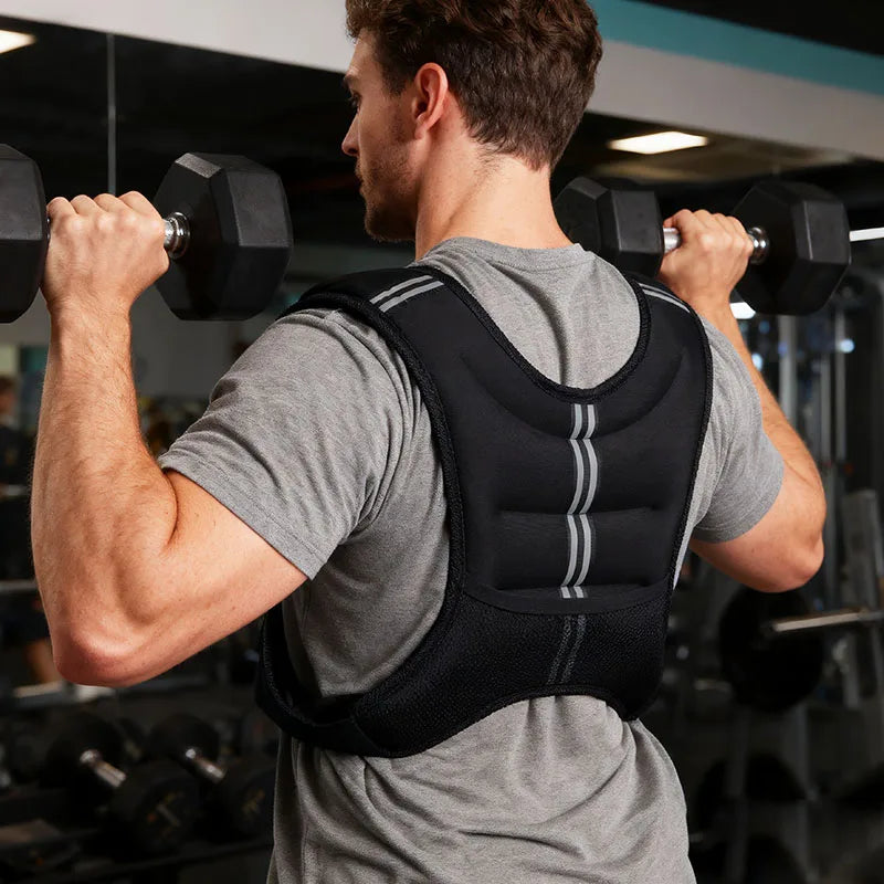 ProForm 12LB Weighted Vest – Reflective, Breathable & Built for Performance